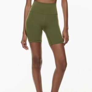 TnaBUTTER™ Cheeky Hi-Rise 7" Short - Olive Green, XS